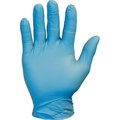 Safety Zone GNPR-1M, Nitrile Disposable Gloves, 3.7 mil Palm, Nitrile, Powder-Free, S, 100 PK, Blue SZNGNPRSM1M